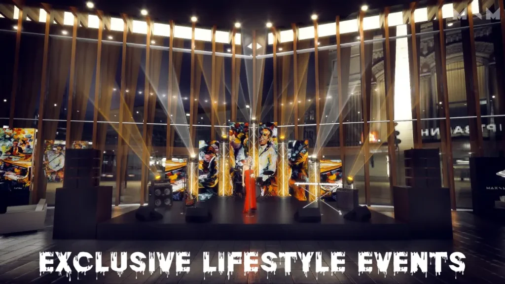 exclusive lifestyle events